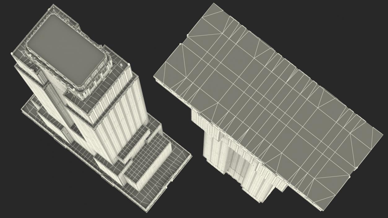 Old Skyscraper 3D model