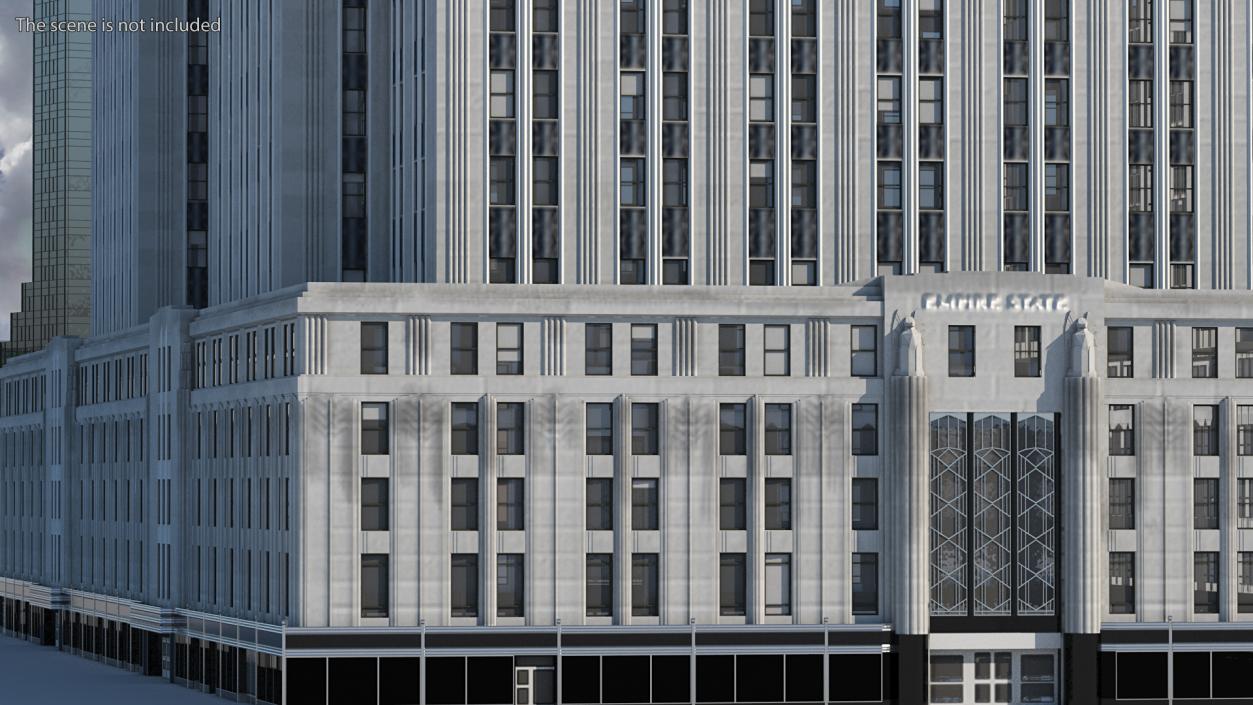 Old Skyscraper 3D model