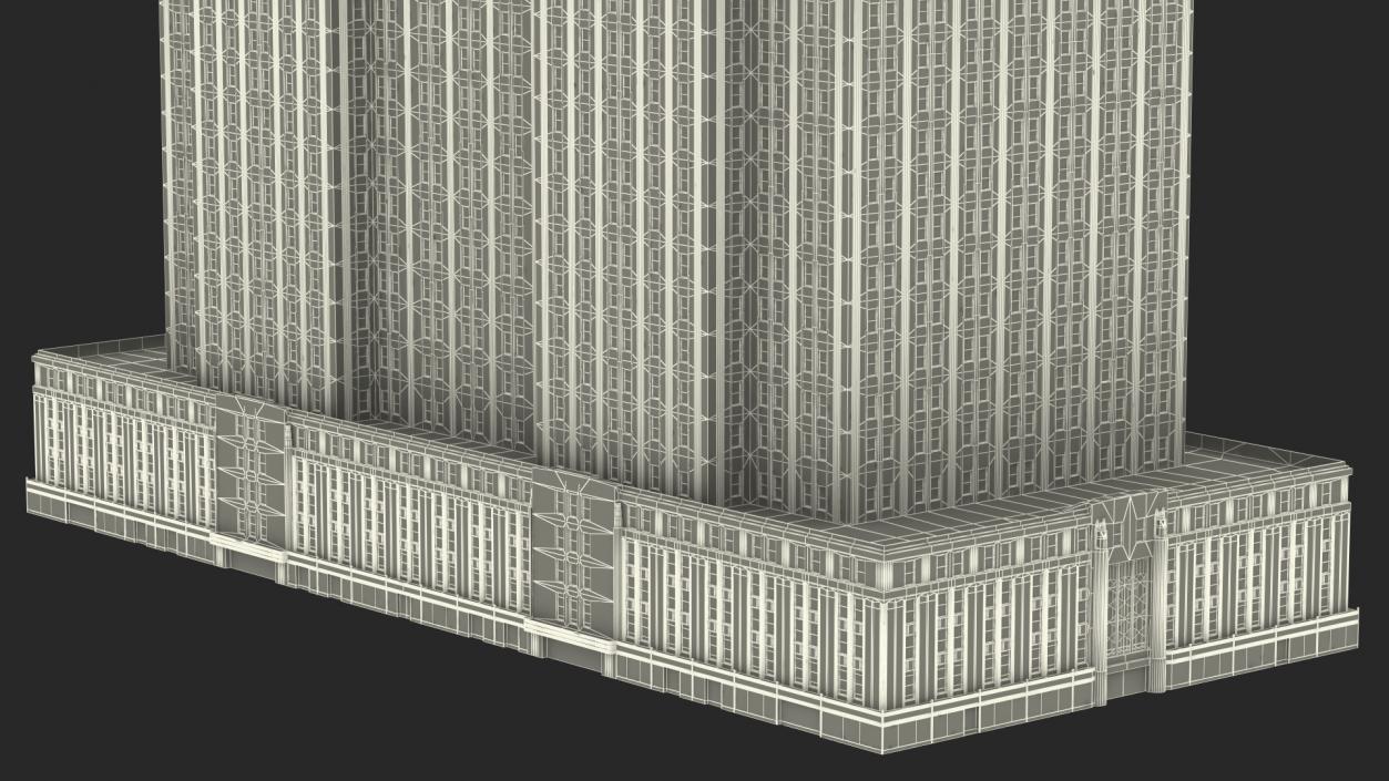 Old Skyscraper 3D model