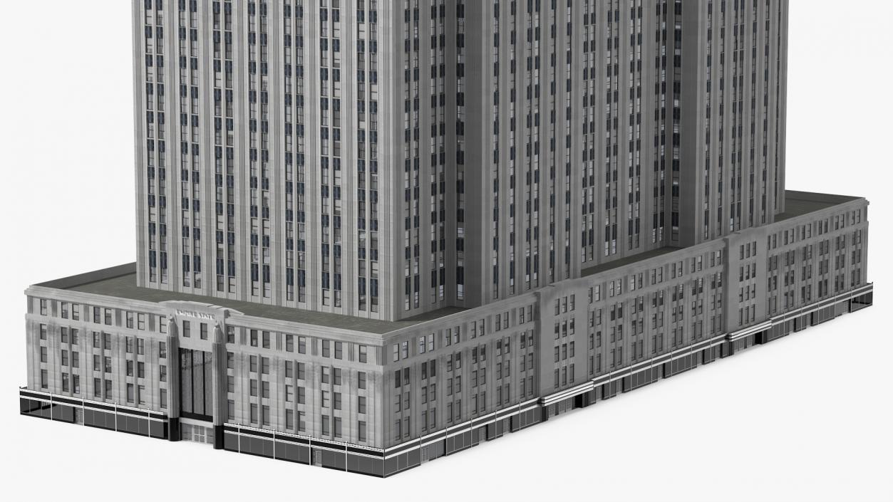 Old Skyscraper 3D model