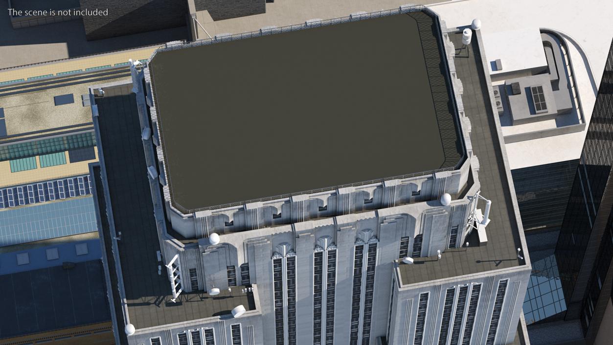 Old Skyscraper 3D model