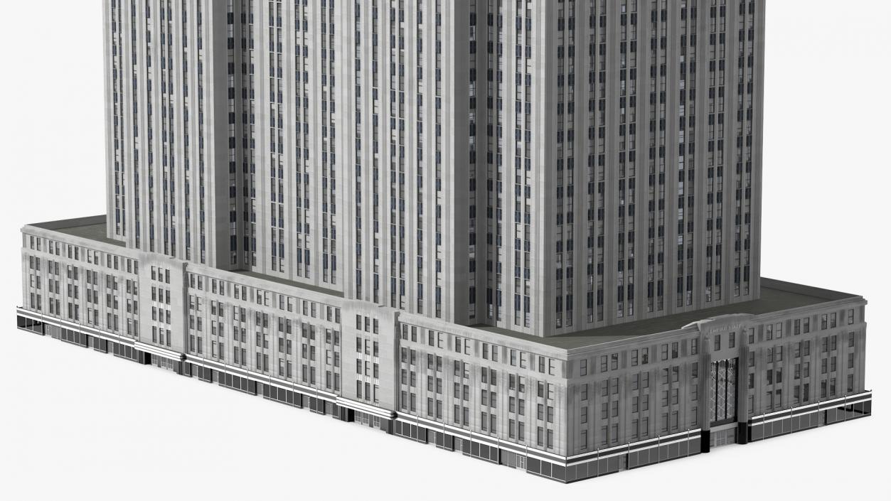 Old Skyscraper 3D model