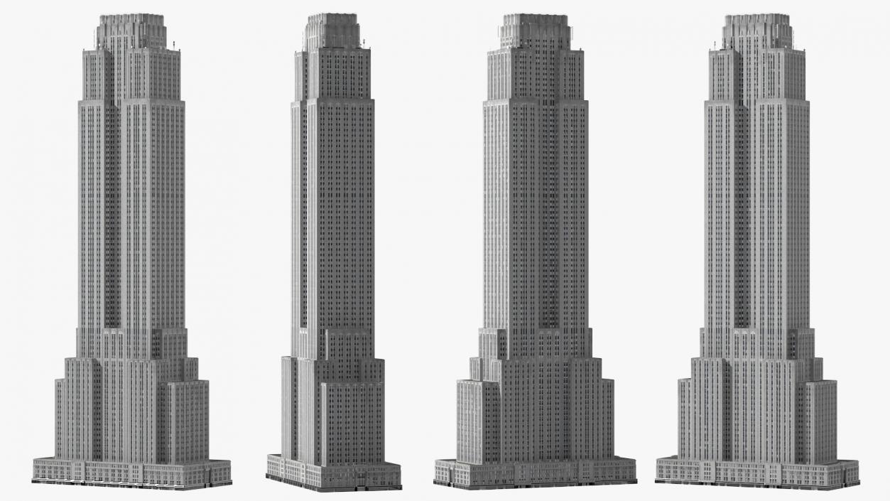 Old Skyscraper 3D model