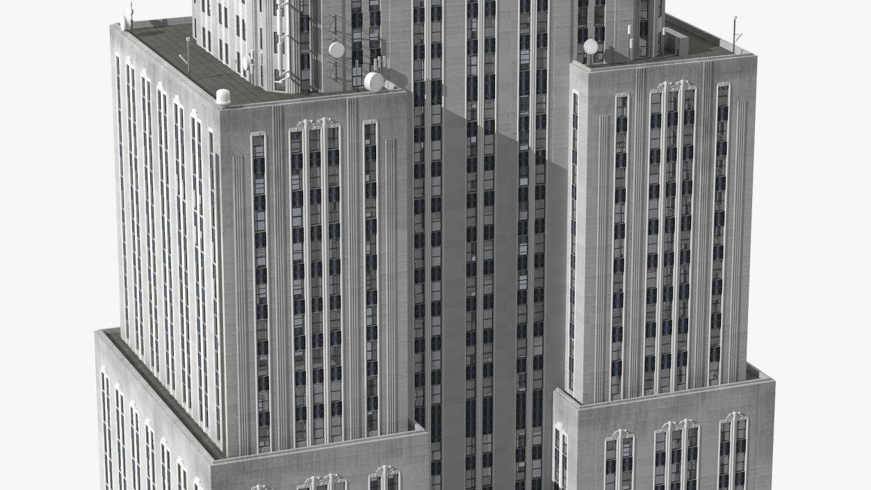 Old Skyscraper 3D model