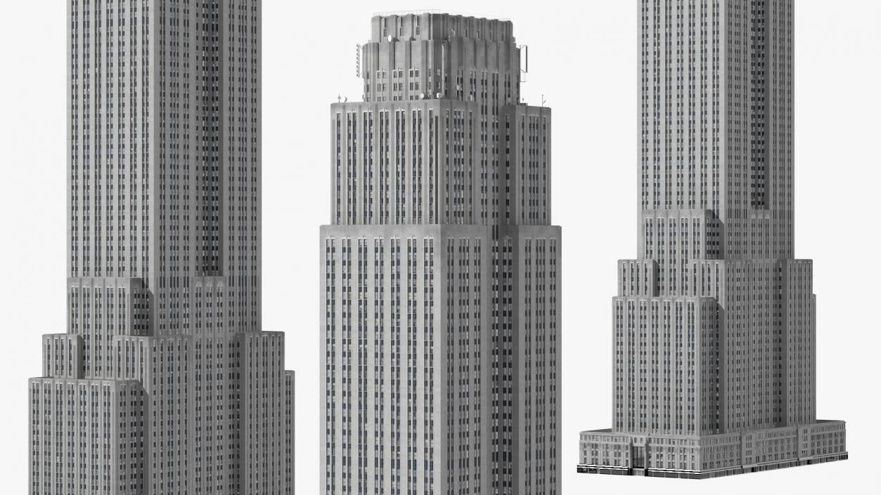 Old Skyscraper 3D model