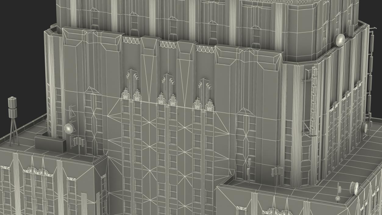 Old Skyscraper 3D model