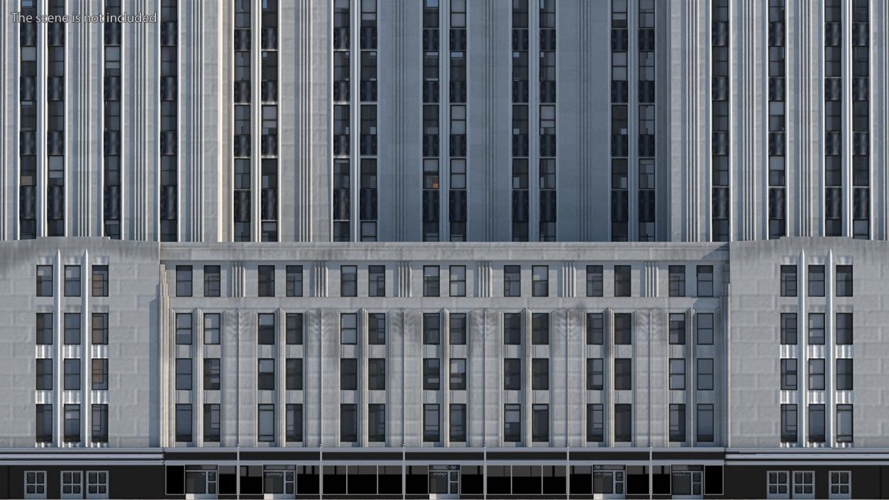 Old Skyscraper 3D model