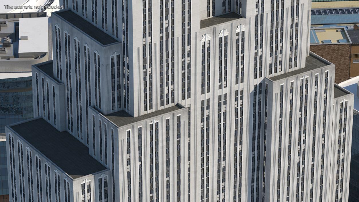 Old Skyscraper 3D model