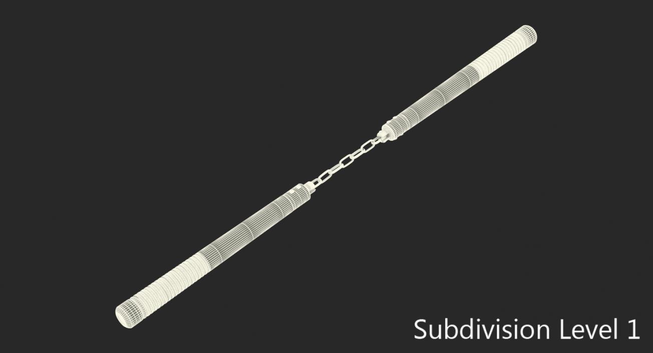 3D model Nunchuks