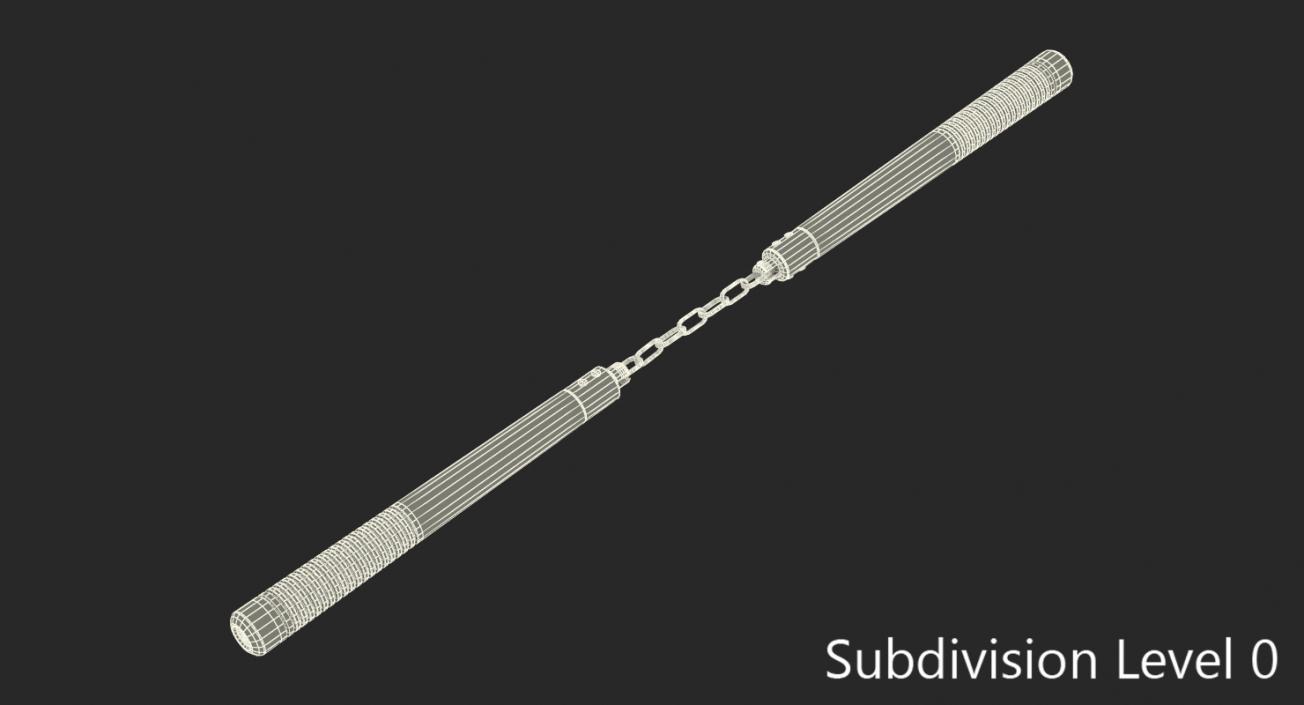 3D model Nunchuks