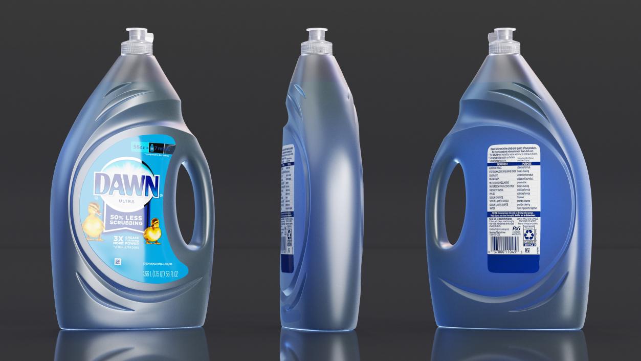 3D model Dawn Ultra Dish Soap