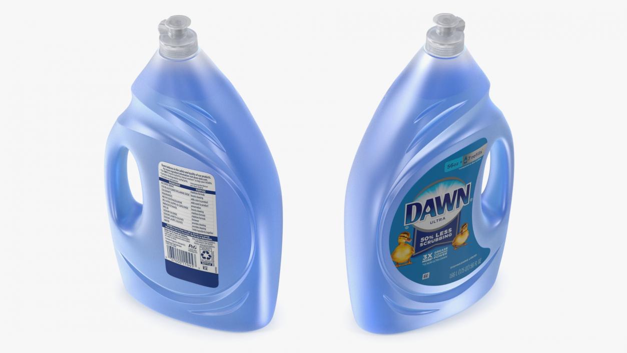 3D model Dawn Ultra Dish Soap