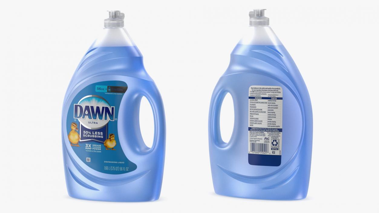 3D model Dawn Ultra Dish Soap