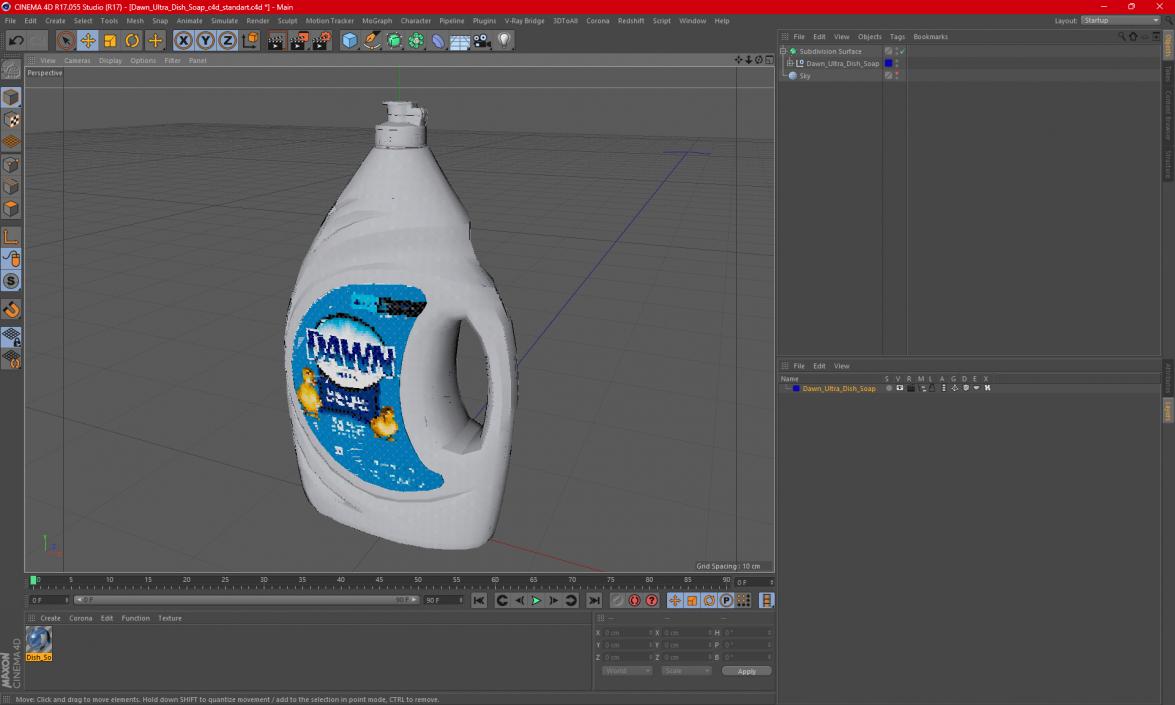 3D model Dawn Ultra Dish Soap