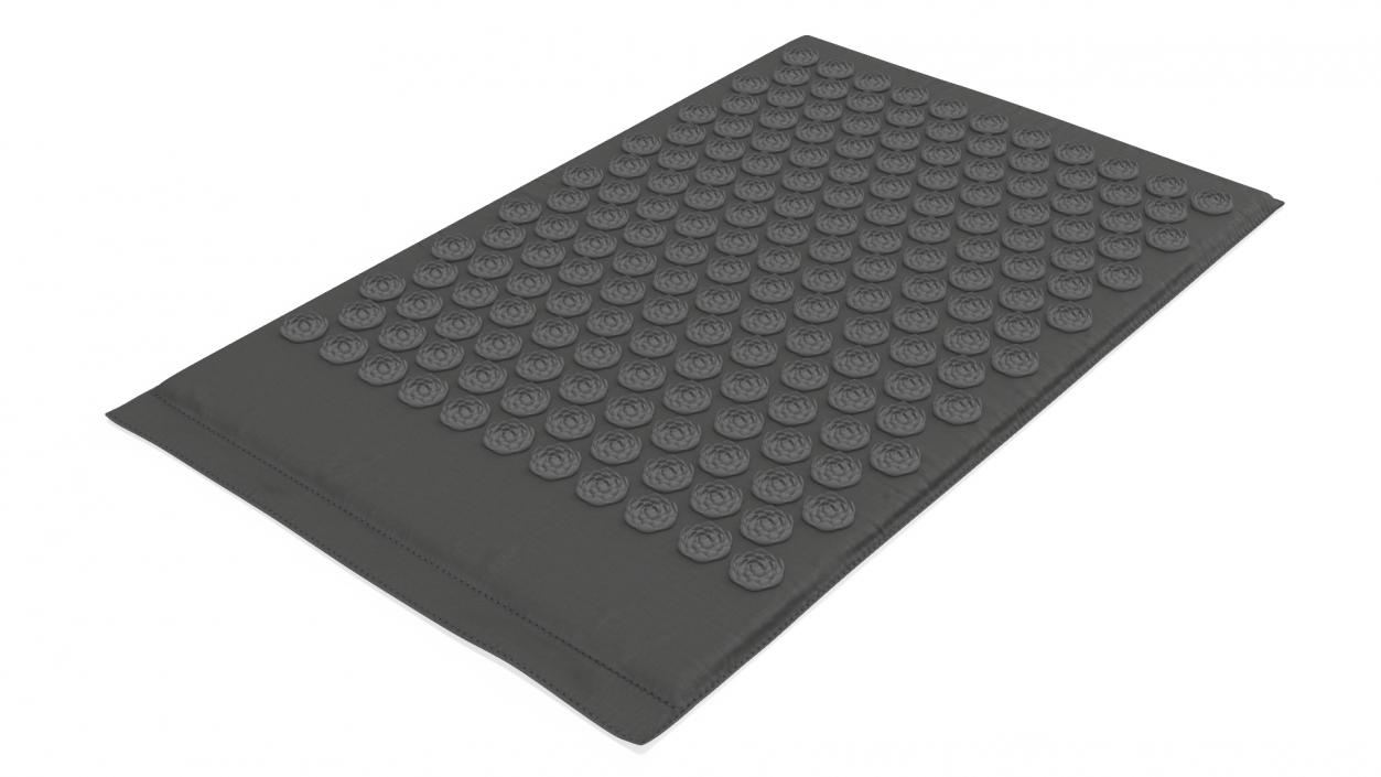 3D Massage Acupuncture Mat Black 2