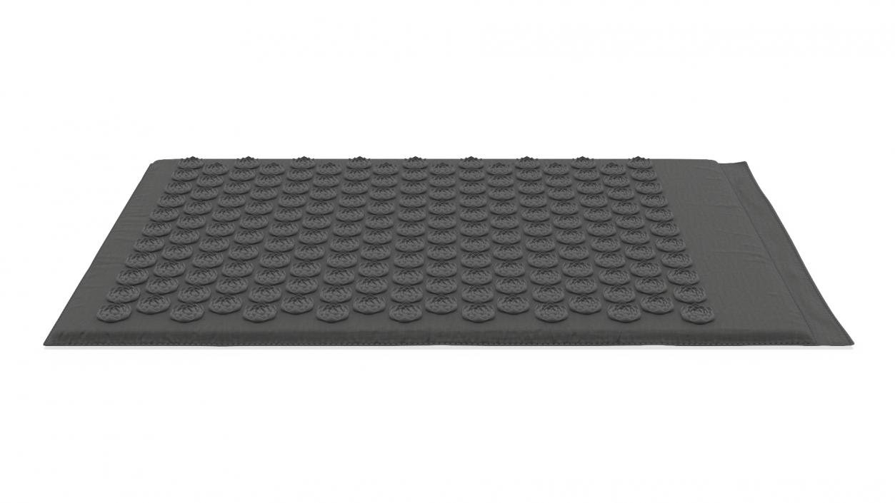 3D Massage Acupuncture Mat Black 2