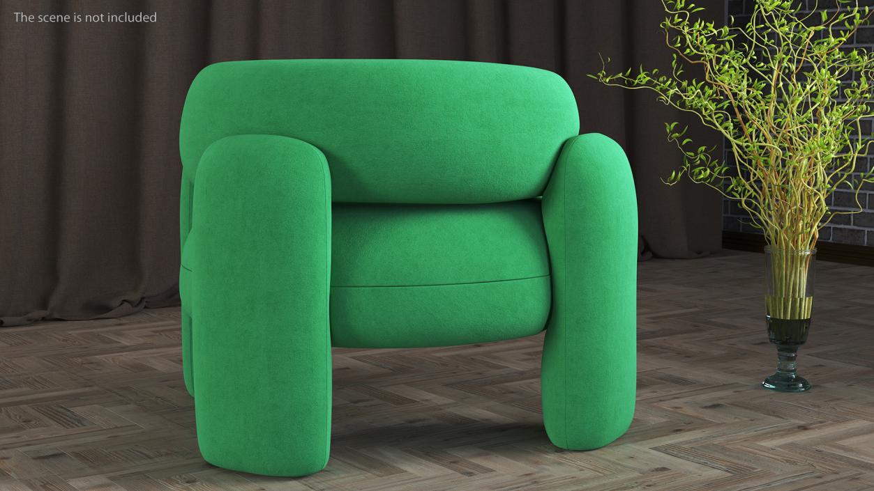 3D Armchairs Collection 10 model