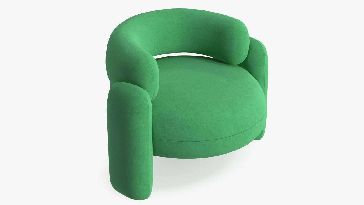 3D Armchairs Collection 10 model