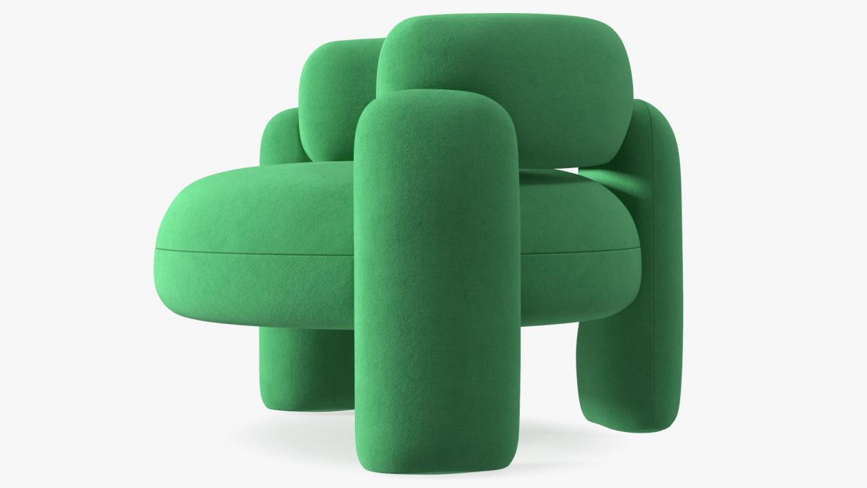 3D Armchairs Collection 10 model