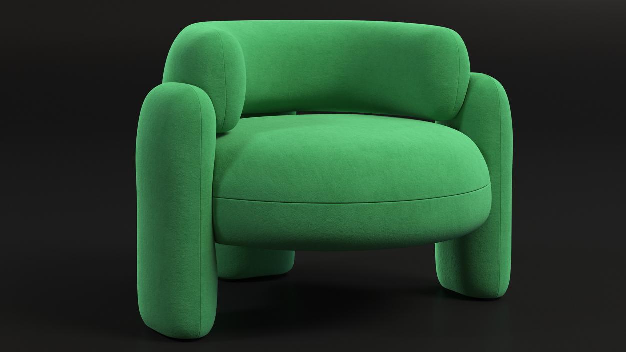 3D Armchairs Collection 10 model