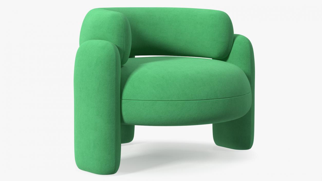 3D Armchairs Collection 10 model