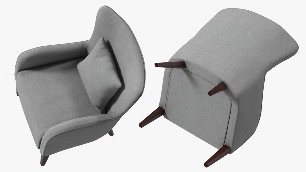 3D Armchairs Collection 10 model