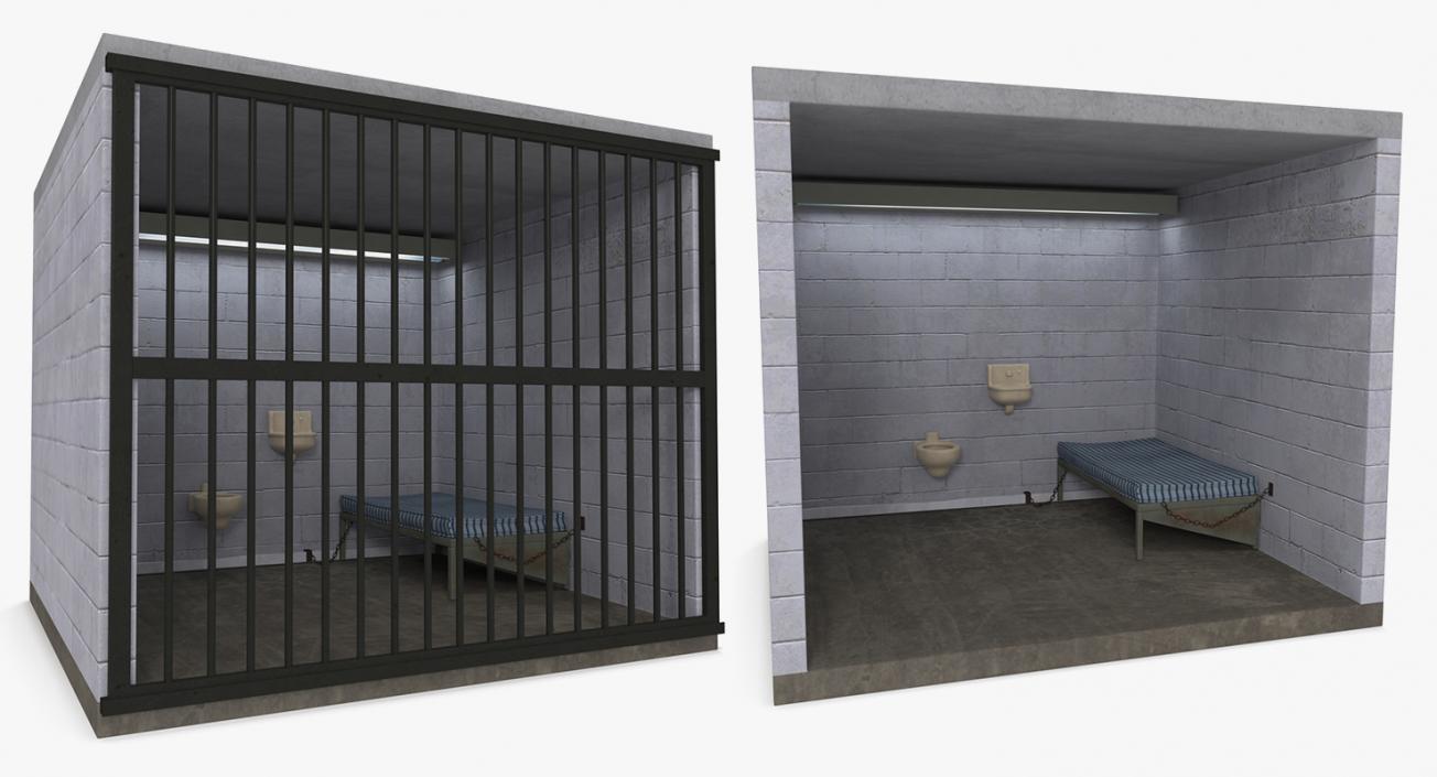 3D Prison Space Collection model