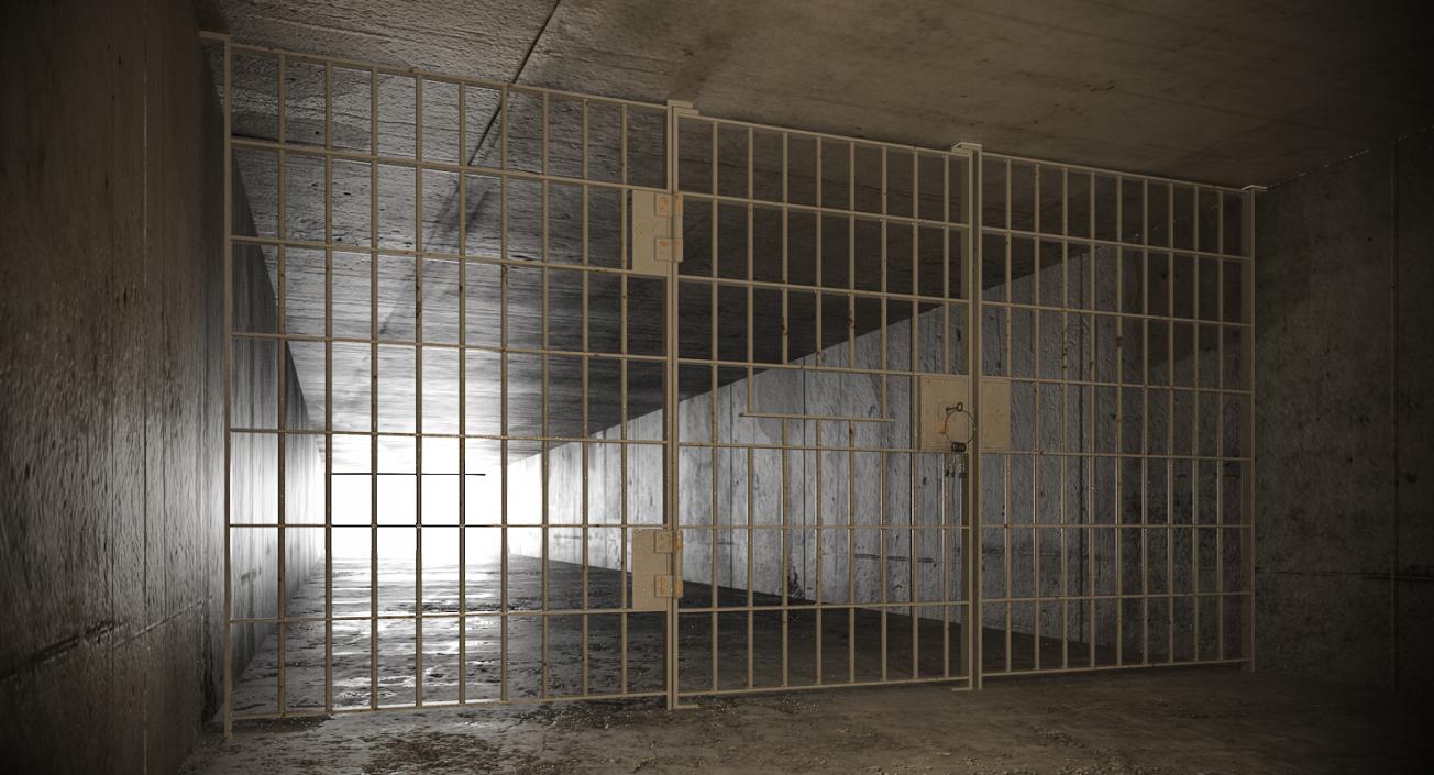 3D Prison Space Collection model