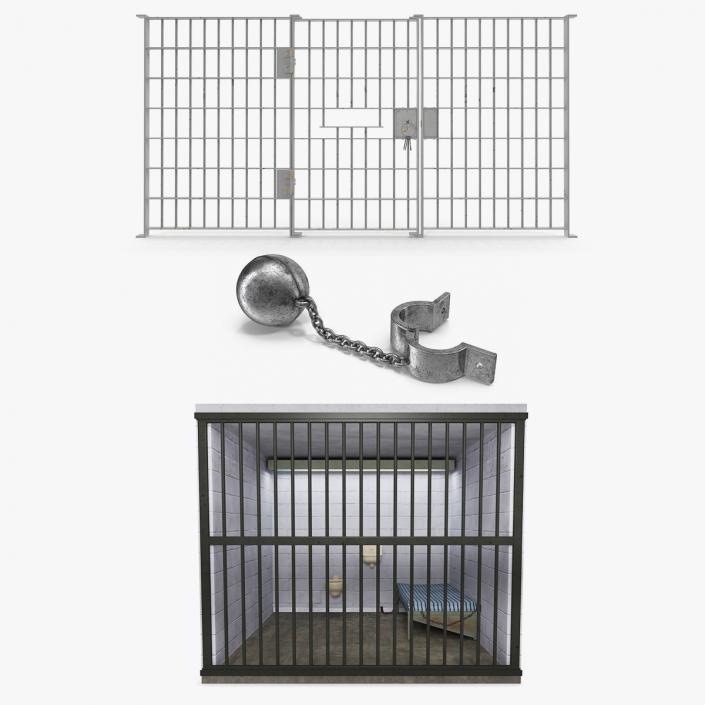 3D Prison Space Collection model