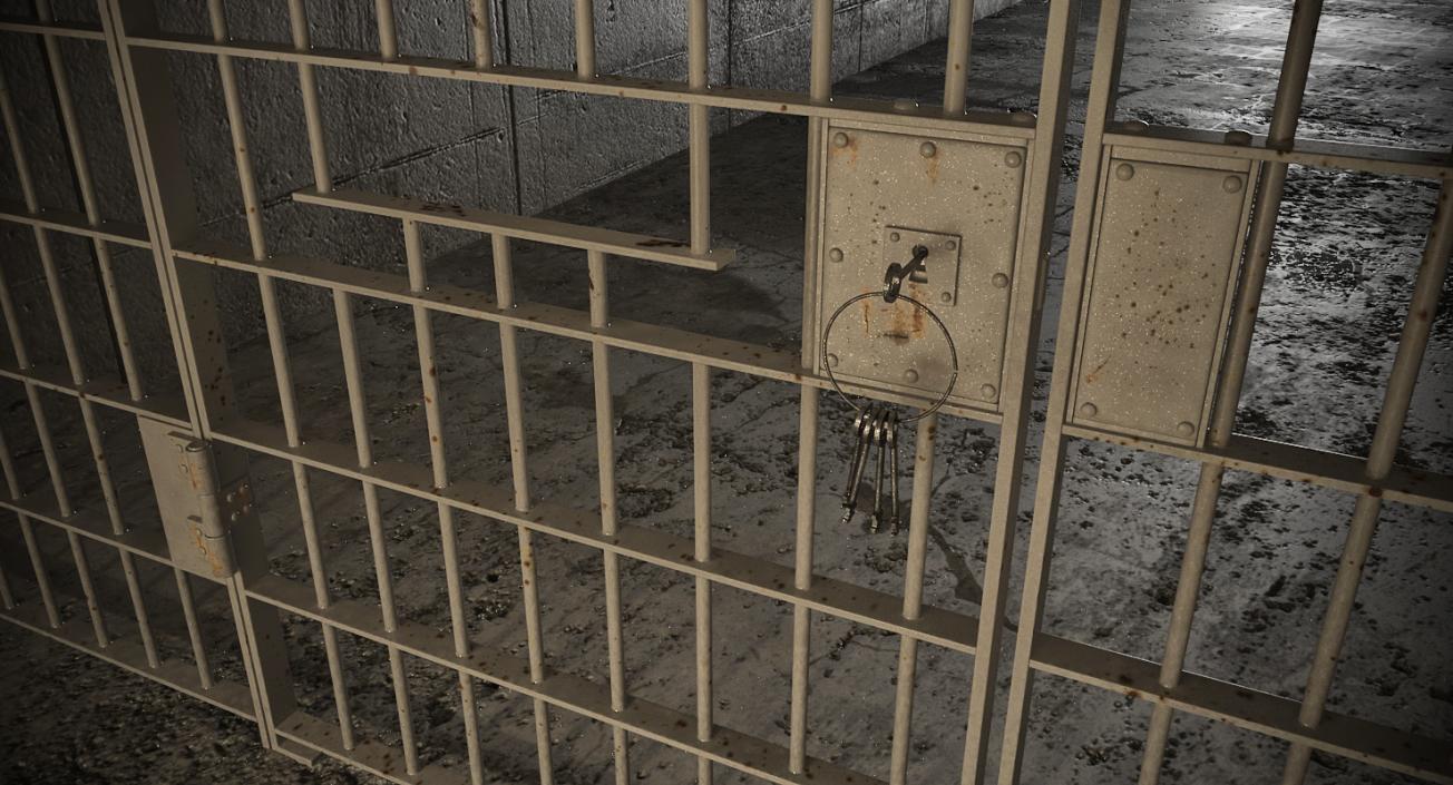 3D Prison Space Collection model