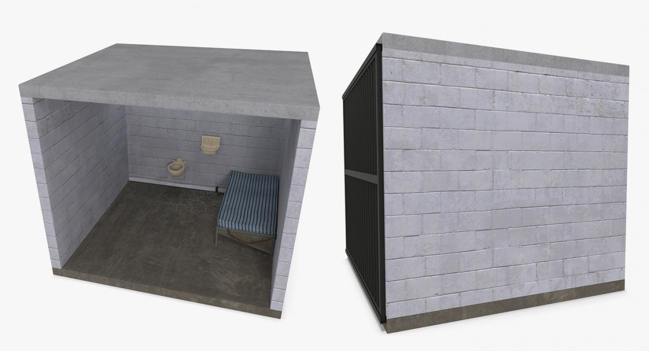 3D Prison Space Collection model