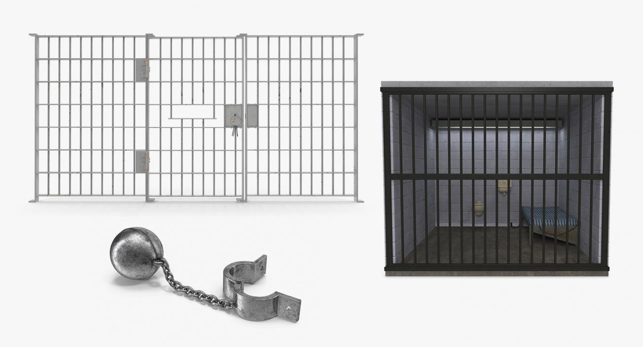 3D Prison Space Collection model