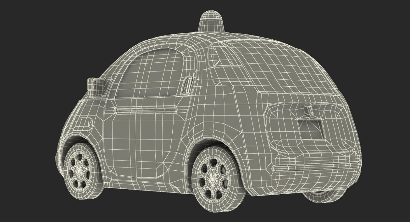 Rigged Self Driving Cars 3D Models Collection 2 3D