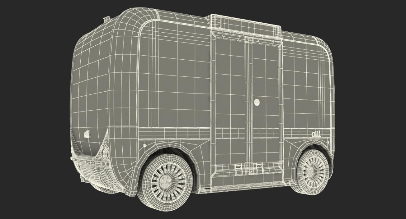 Rigged Self Driving Cars 3D Models Collection 2 3D