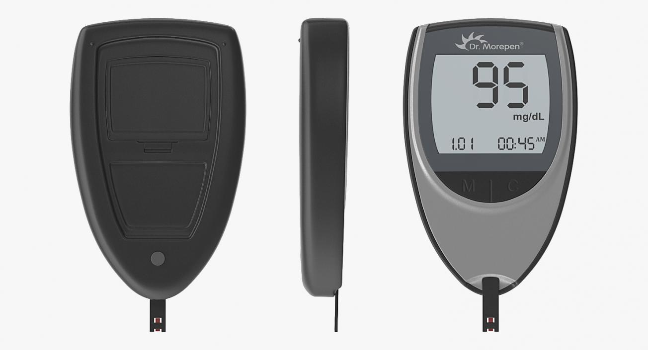 Blood Glucose Meter 3D model