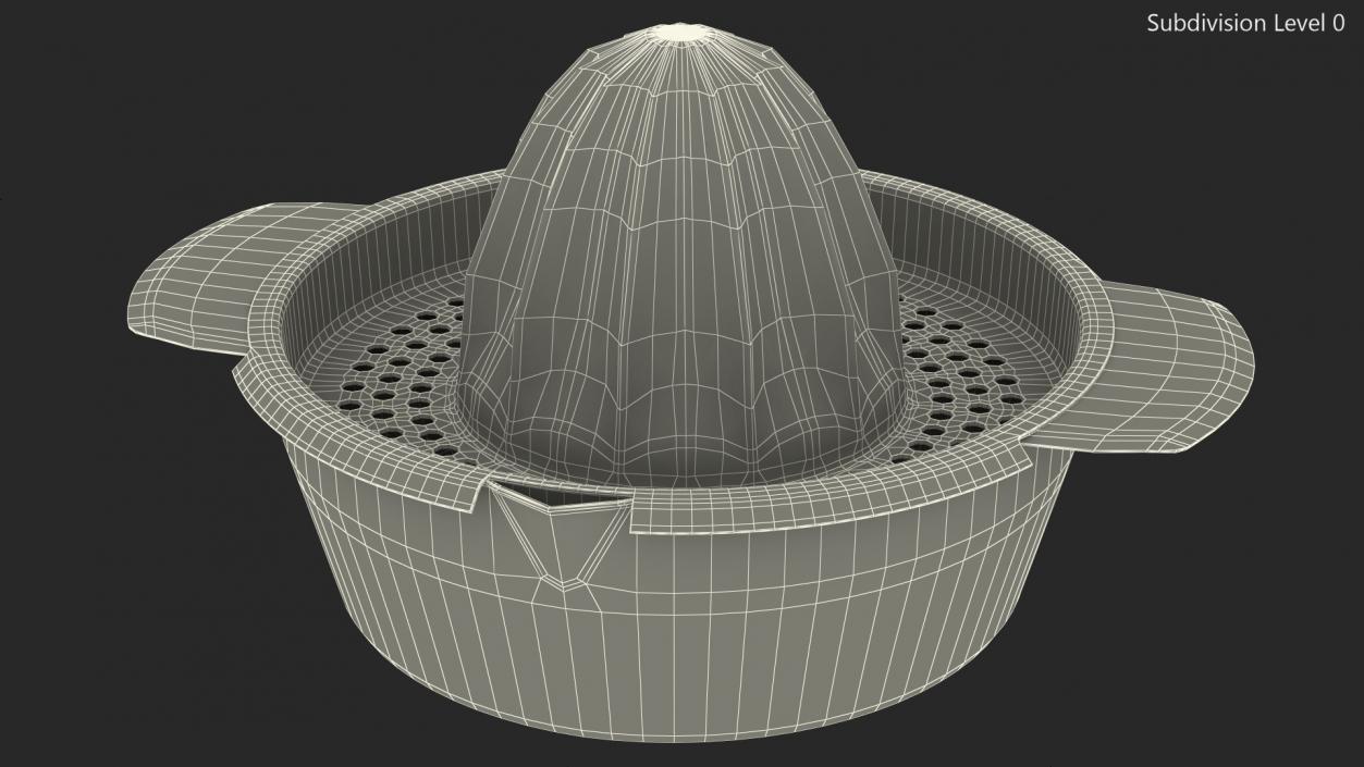 3D Citrus Juicer model