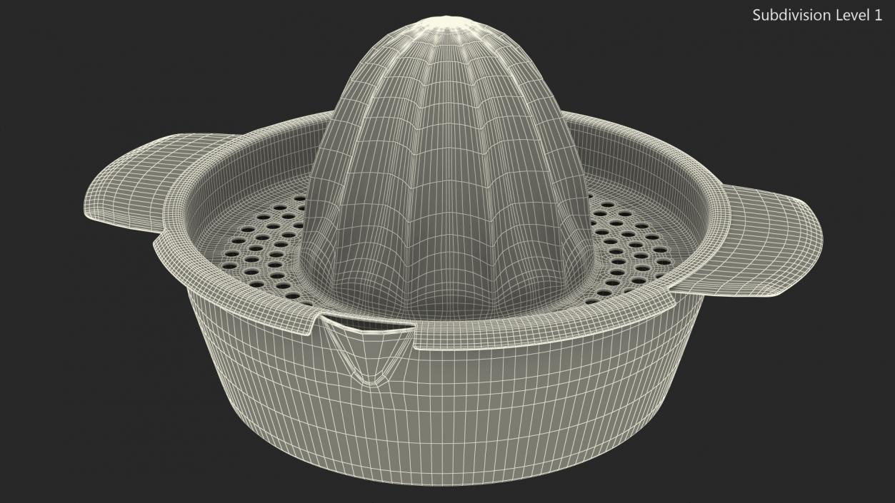 3D Citrus Juicer model