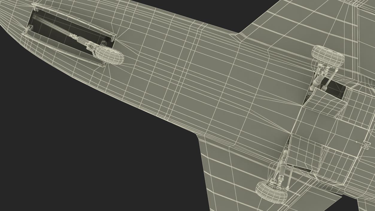 3D model Jet Powered UAV EADS Barracuda