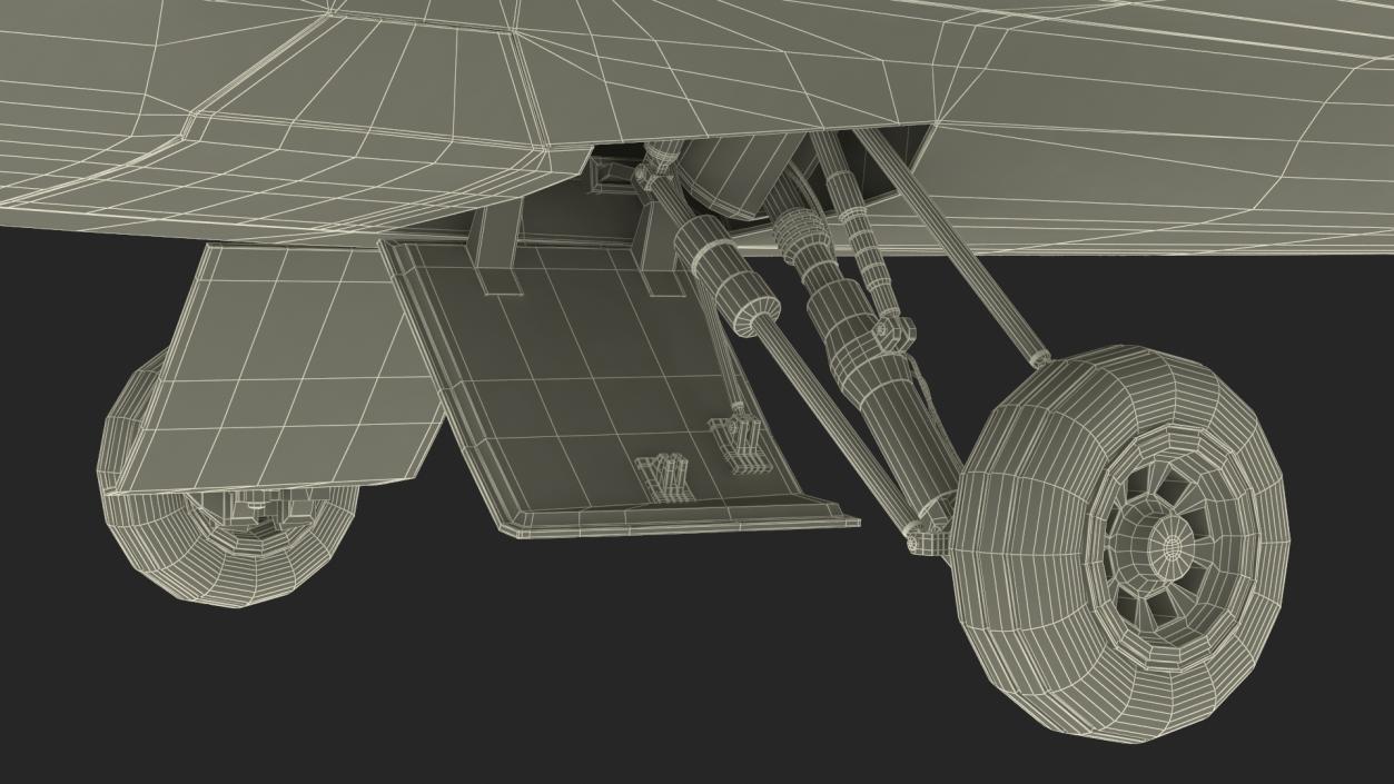 3D model Jet Powered UAV EADS Barracuda