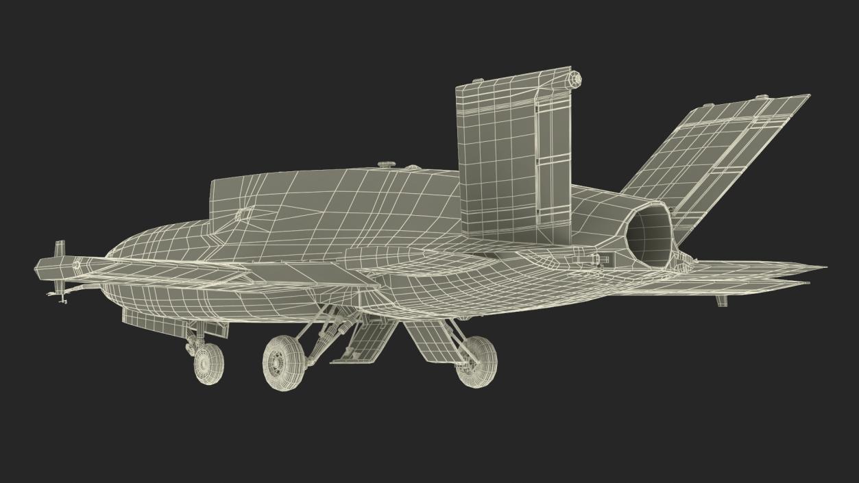 3D model Jet Powered UAV EADS Barracuda