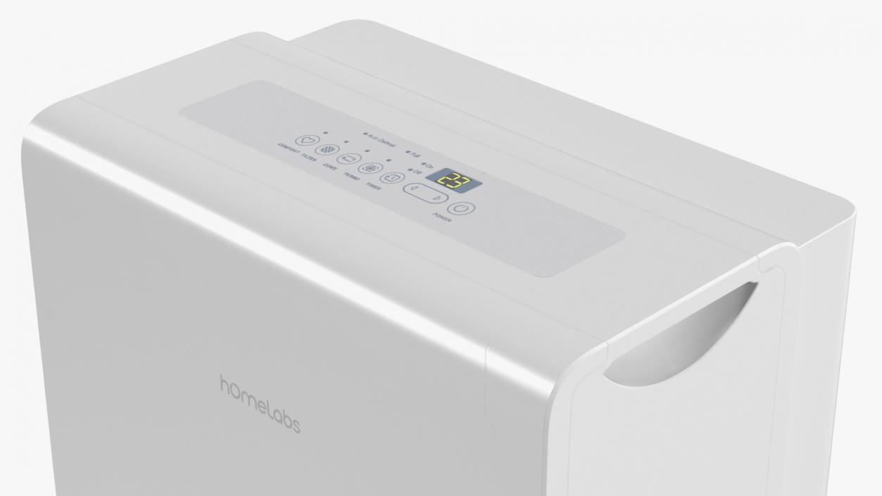 Dehumidifier HOmeLabs White 3D