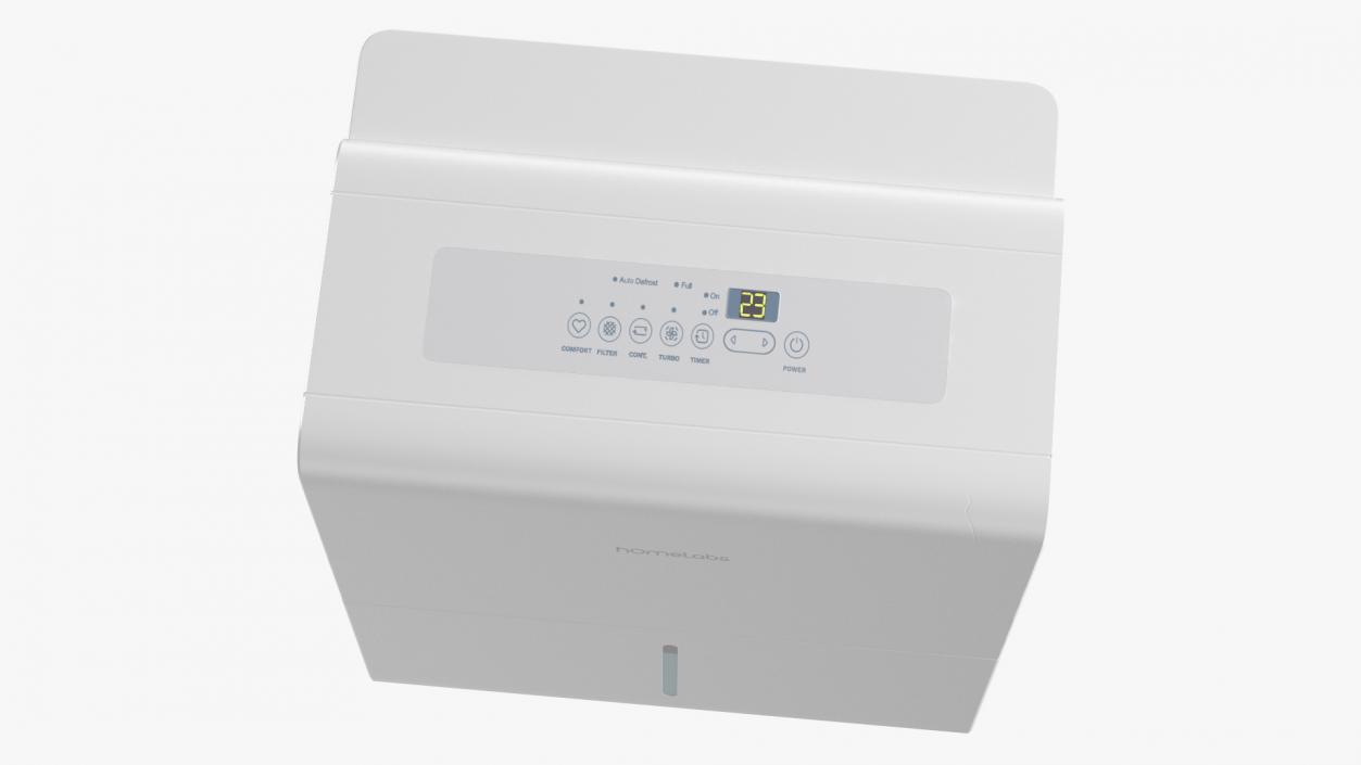 Dehumidifier HOmeLabs White 3D