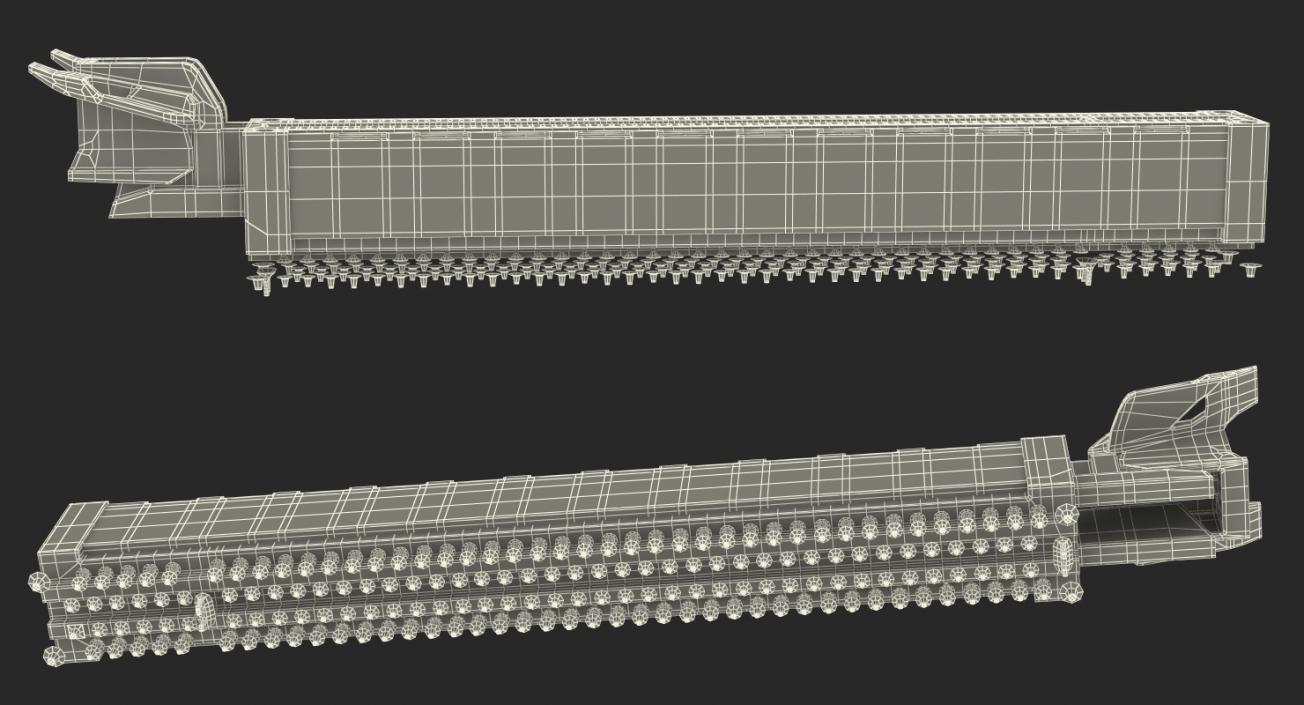 3D Motherboard Parts Collection model