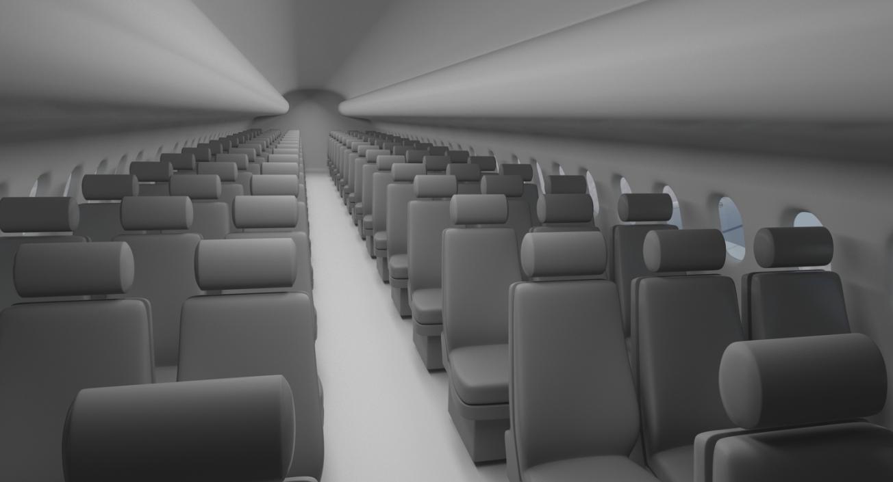 Airbus A319 Delta Air Lines 3D