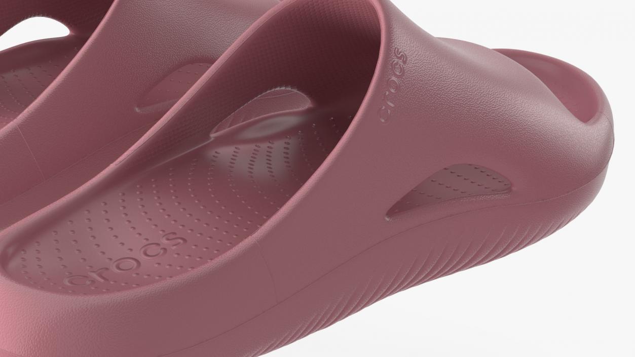 3D Crocs Mellow Slide Pink model