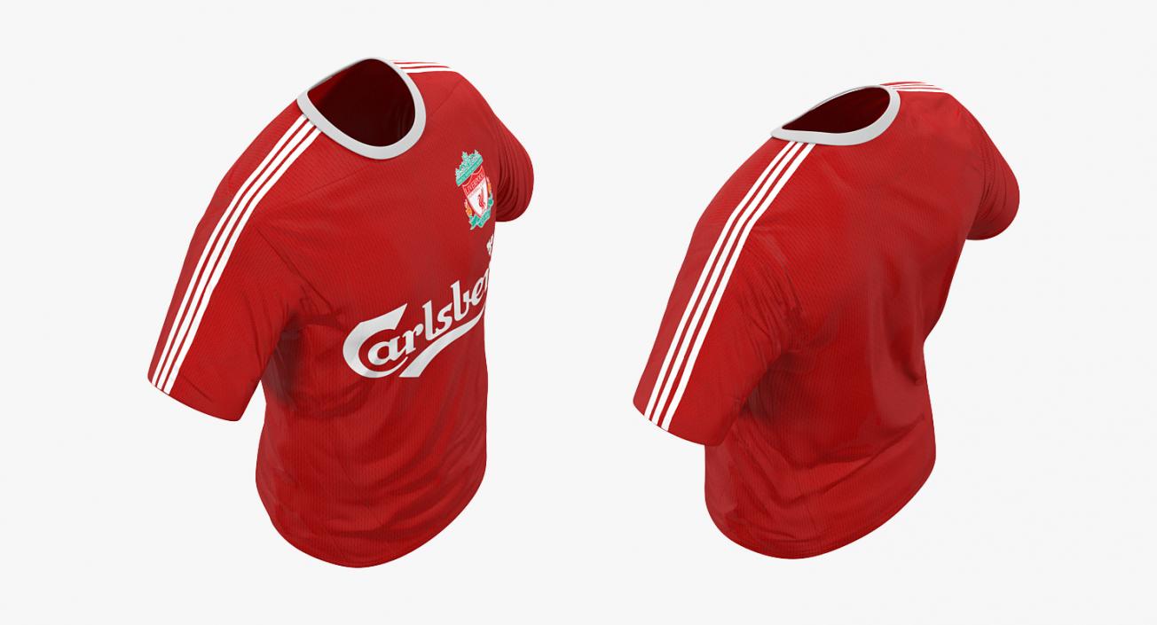 3D Soccer T-Shirt Liverpool 2