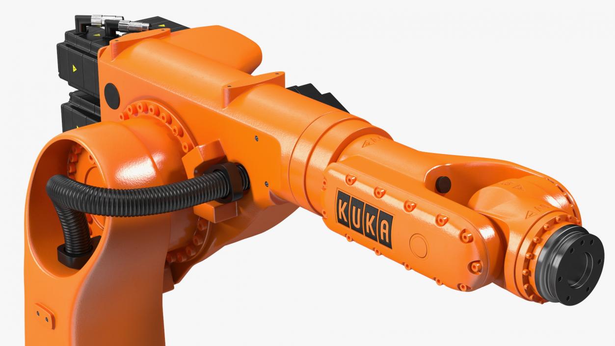 3D KUKA KR 60-3 Industrial Robot Arm model