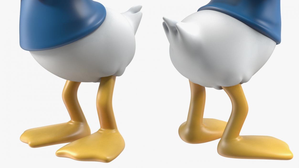 3D model Disney Character Donald Duck Rigged