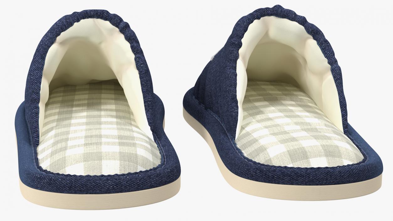 3D Kids Home Slippers model