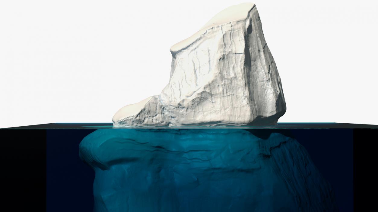 Iceberg 3D model